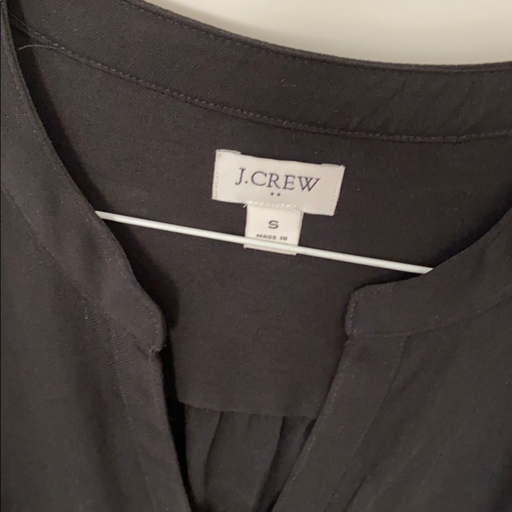 J Crew Black Romper size S